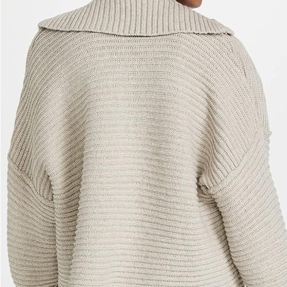 FREE PEOPLE nwot Grey Marlie pullover - Picture 10 of 11